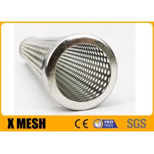 2.5mm Perforated Metal Mesh Filter 201 304 316 Stainless Steel With Handle