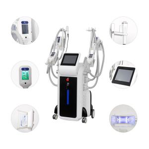China 2500 w 4 Cryo handles work at same time -15 – 5 celsius non invasive budy slimming cellulite machine wholesale