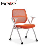 China Reclining Mechanism Training Chair Hall School Classroom Student Folding Conference Room Chair on sale