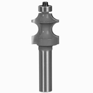 China Three Types TCT Corner Beading Bits A/B/C Edge Forming Cutters For Millwork supplier