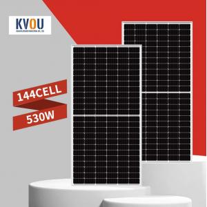 530W Solar Panel Renewable Energy 1500 Vdc Mono Crystalline Panel Reliable