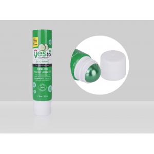 China Moisturize Gel Custom Cosmetic Tubes Empty D35mm 35-110ml With Massage Stainless Steel Ball supplier