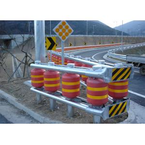 Barrera de EVA Roller Barrier Anti Crash de la seguridad de tráfico de la barrera de seguridad del camino