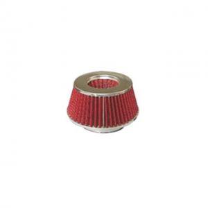 Red High Pressure Racing Air Filter 70mm Height With 1 Year Warranty
