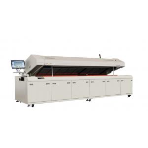 China Lead Free IR Hot Air 10 Zones 450mm SMT Reflow Soldering Oven supplier