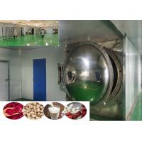China 200 Kg/Batch Food Vacuum Freeze Dryer With Refcom Refrigerate Unit on sale