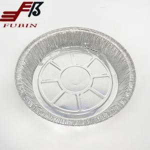 Disposable Aluminum Round Foil Trays 8 Inch Pizza Pie Baking
