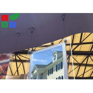 China A4 6500K White Led Light Pocket Window Displays 25mm Width For Advertising supplier