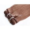 China Grade 8A Fashionable Long Dark Brown Hair Extensions Full Ends No Fiber wholesale