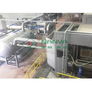 Recycle Paper Moulding Egg Tray Production Line , High Output Egg Box Machine