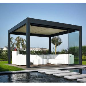 Mechanisms Garden Bioclimatic Aluminium Pergola Easily Assembled