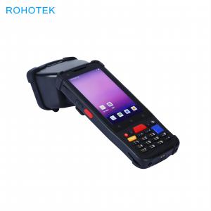 China Black Rugged Handheld PDA Scanner Android With 2GB RAM 16GB ROM supplier