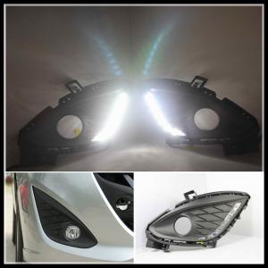 China LED DRL daytime running lights car auto LED daytime driving fog light for Mazda 5 supplier