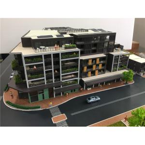 China 3D Modern House Model , Miniature Architectural Models With Led Light supplier