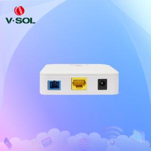 China Do ABS duplo do modo ONU de V2801SD-1GPD soluções seguras plásticas do ponto de entrada ONU FTTx do reverso 1GE supplier