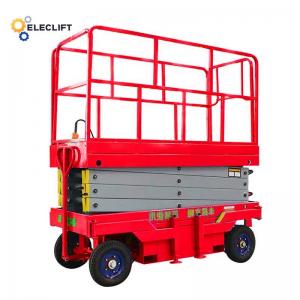 Electric/Diesel/Gasoline Mobile Hydraulic Scissor Lift Table Overload Protection