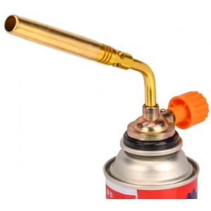 Free Rotation Portable 12cm Gas Heating Torch Flame Gas Torch