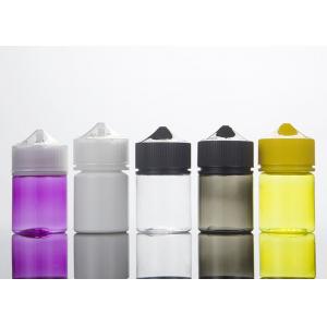 ISO9001 60ml Mini Empty Squeezable Liquid Dropper Bottle with Cap With Tamper Cap
