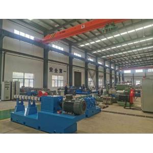 60HZ 110L Plastic Flake Pelletizing Line Plastic Recycling Granulator Machine