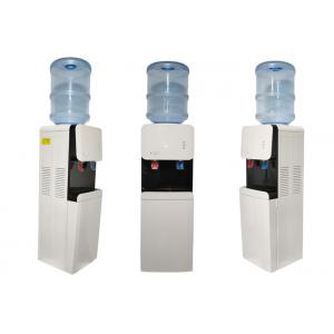 China 3/5 Gallon Bottled Water Dispenser 105L, compressor cooling, free-standing, modern classic design supplier