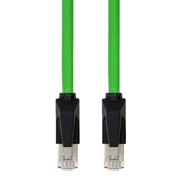China Red Ethernet de alta velocidad CAT.6A con cable de parche protegido STP 26AWG Verde on sale