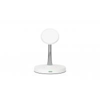 China 15W Dual Plug Night Light Wireless Charger Stable Fast Charging Wireless Charger on sale