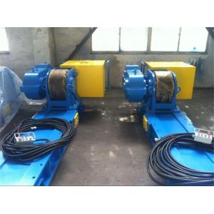 China Automatic 80T Conventional Welding Rotator With Double Motors Siemens Control supplier