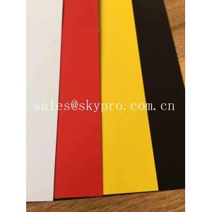 Professional PVC ID Cards Plastic Sheet Waterproof Material , 1-40mm Thickness