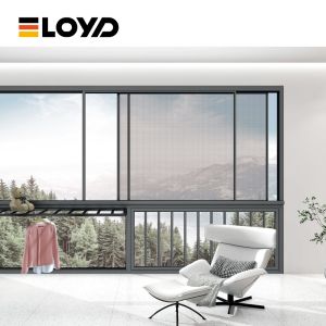 China Insect-Proof Aluminum Sliding Window with Integrated Fly Screen wholesale