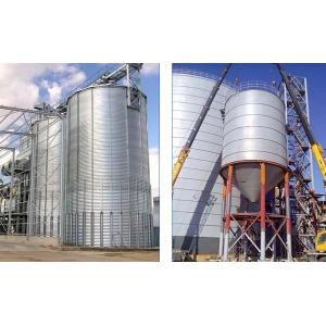 25D Roof Height Metal Grain Storage Containers For Starch Food Products