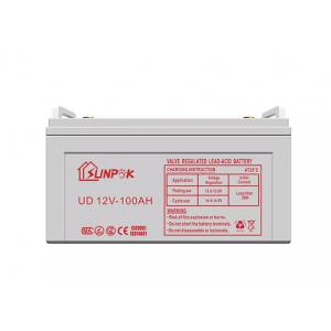 China 100ah 12V Gel Battery Maintenance Free Lead Acid Battery For Energy Storage supplier