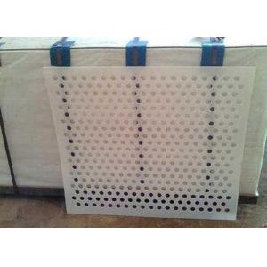 Custom Hard Hdpe Perforated Plastic Panels Powder Coating