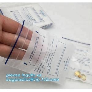 Medical powder plastic child proof zip lock bags / sachet herbal pills pack aluminium foil pouch, medical grip seal bags