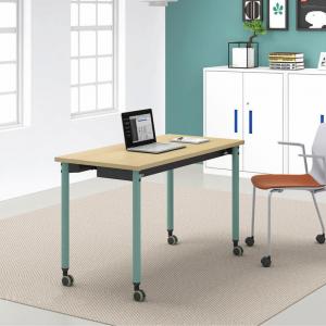 Foldable Training Room Desk Stackable Meeting Room Tables With Wheels