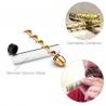 Twisty Glass Blunt Wholesale Herb Vaporizer with Glass pipe helical e pipes
