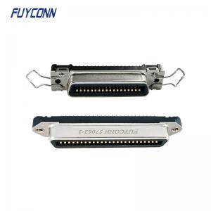 China 36pin Parallel Port Printer Connector , 50 / 64 Pin Solderless PCB Centronics Connector supplier