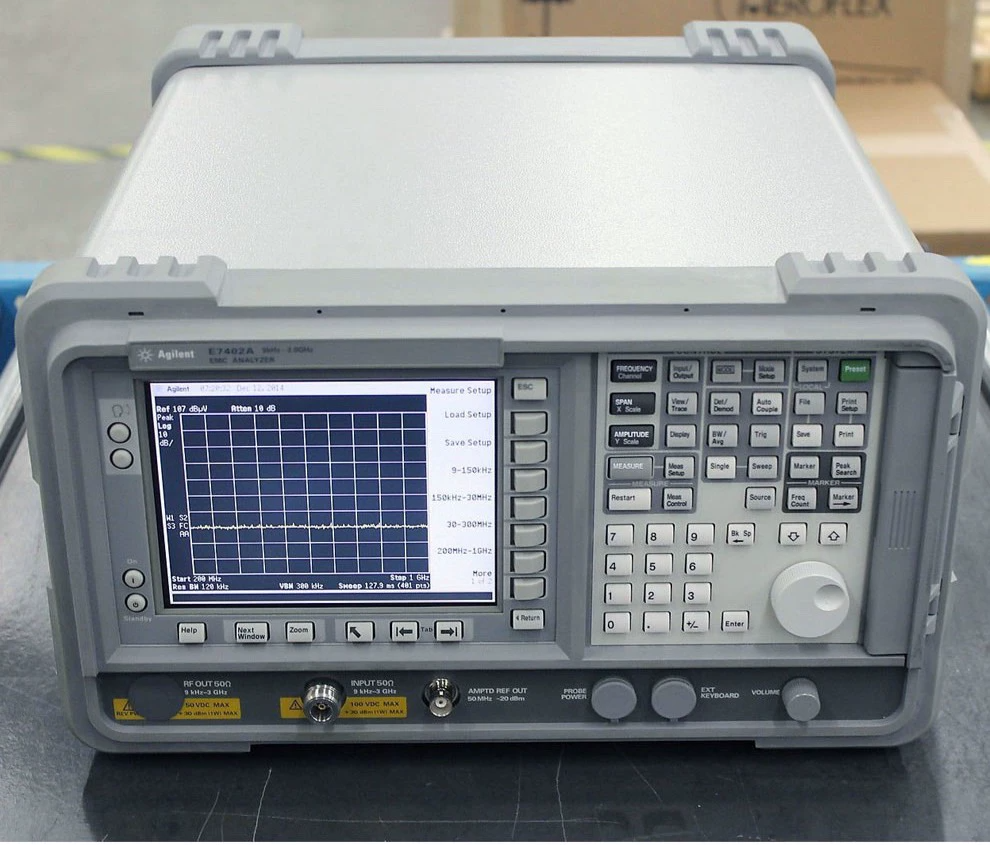 3 GHz EMC Spectrum Analyzer RF Spectrum Analyzer Agilent E7402A