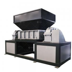China 800-5000kg/h Capacity Double Shaft Shredder for Copper Aluminum Radiator Recycling supplier