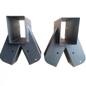 China Carbon Steel Swing Corner Bracket for Square Beam Swing Sets and Kids' Play Equipment supplier