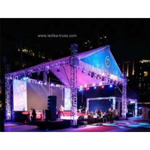 China 6082 T6 Aluminium Box Truss System For Outdoor Celebration Party wholesale
