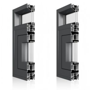 China fenêtres en aluminium thermiquement isolées à double vitrage multifonctions wholesale