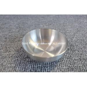 Superior quality silver buffet serving bowl eco-friendly dipping sauce bowl stainless steel small soy sauce dish