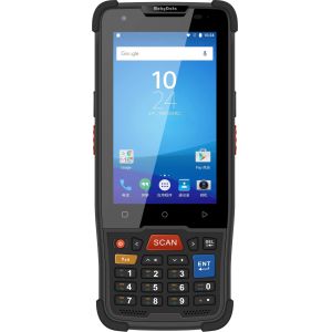 China PDA robusto M72, LCD WVGA de 3,97 pulgadas, Teclado y táctil, Android 9, MT8768, 3GB+32GB, WWAN, WLAN, BT, GPS, motor de escaneo 1D, Escáner de código de barras wholesale