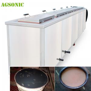 China Industrial Ultrasonic Tank 40khz Diesel Particulate Filter Cleaning Machine With Dying System supplier