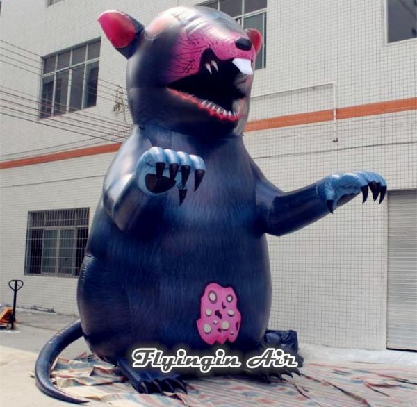 Customized Great Inflatable Mouse for Concert and Halloween Decoration