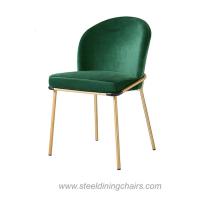 82CM Green Velvet Dining Chairs
