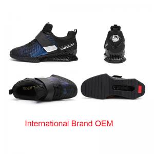 China Men Powerlifting Athletic Snearker Shoes Comprehensive Bodybuilding Training Custom Logo supplier