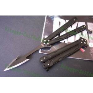 China spider arrow steel butterfly pocket knife wholesale