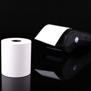China Supplier Excellent Quality Black Image 55GSM 2 1 4 X50 Thermal Paper Roll For Supermarket/ Bank/ POS/ ATM Machine