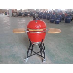 18" Ceramic Grills Charcoal BBQ Kamado Cooking ( RED)